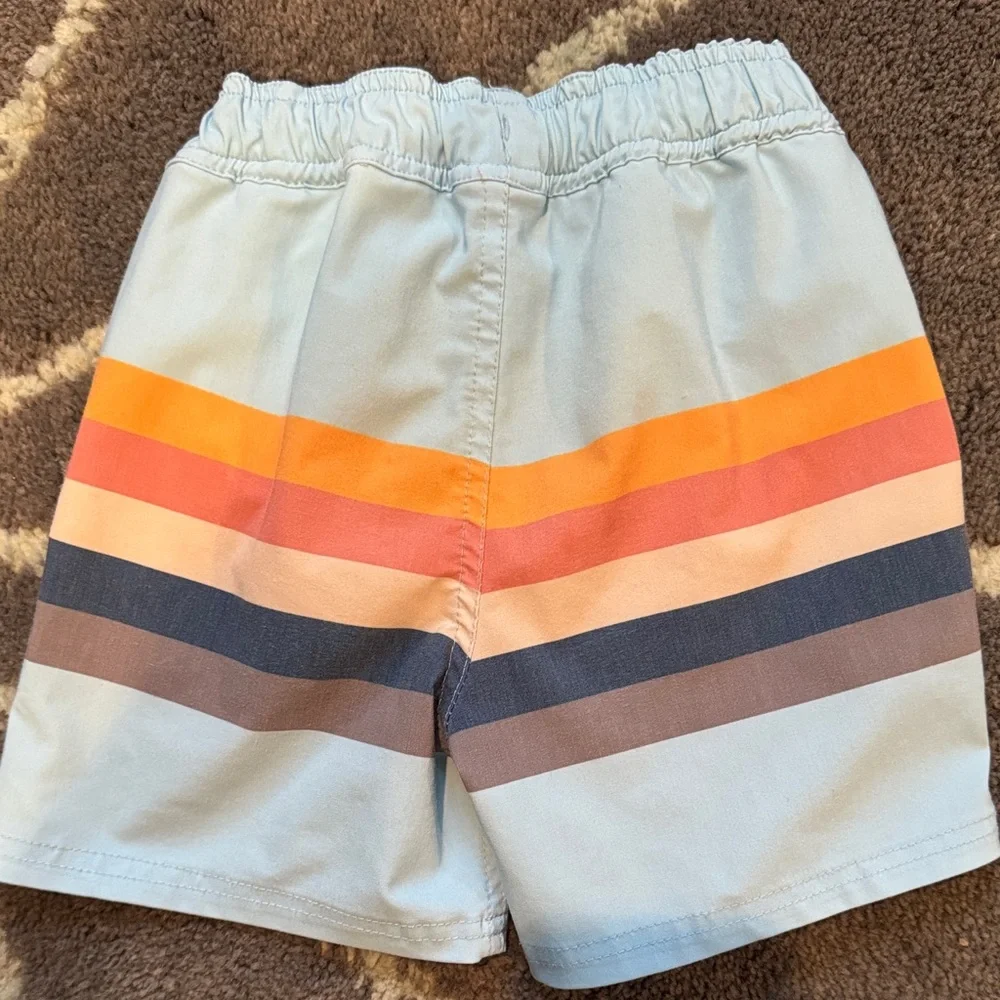 Feather 4 Arrow Swim Trunks Bathing Suit Vintage Stripe Aloha Nights Kids 2t boy